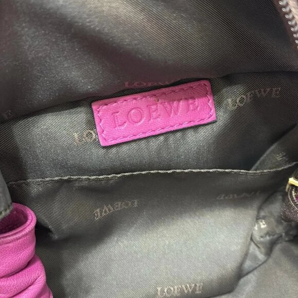 LOEWE Nappa Aire - Magenta Nappa Leather Tote Bag 231-081625 - Picture 9 of 9